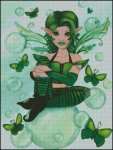 (image for) Green Fairy with Bubbles